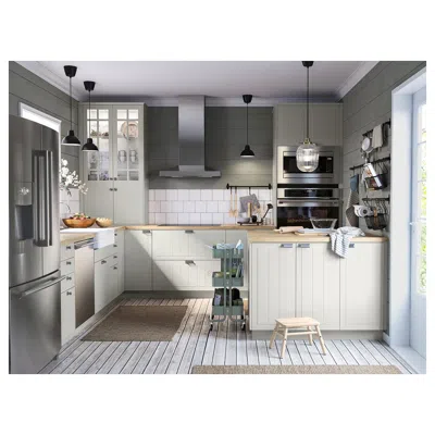 Ikea Stensund Drawer Front, Beige, 15x5 "