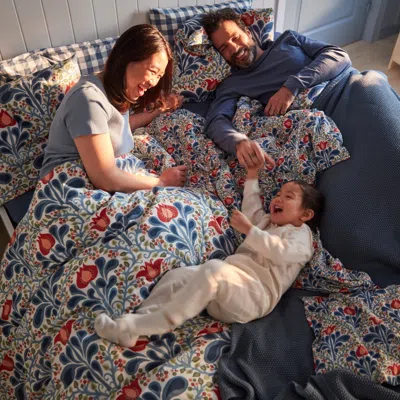 Ikea Sätervide Duvet Cover And Pillowcase(s), Multicolor/floral Pattern, King