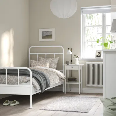 Ikea Stjärnö Bed Frame, White, Twin
