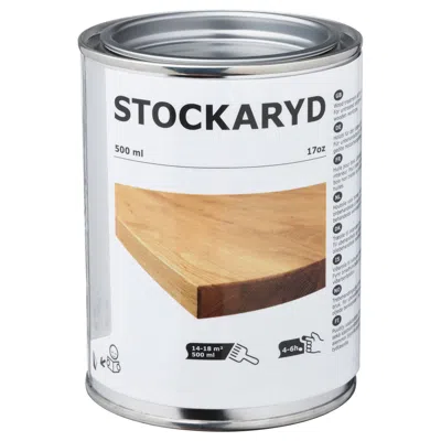Ikea Stockaryd Wood Treatment Oil, Indoor Use, 17 oz