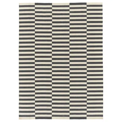 Ikea Stockholm 2017 Rug, Flatwoven, Handmade/stripe Gray, 8 ' 2 "x11 ' 6 "