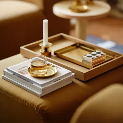 Ikea Stockholm 2025 Bowl And Dish, Brass Color