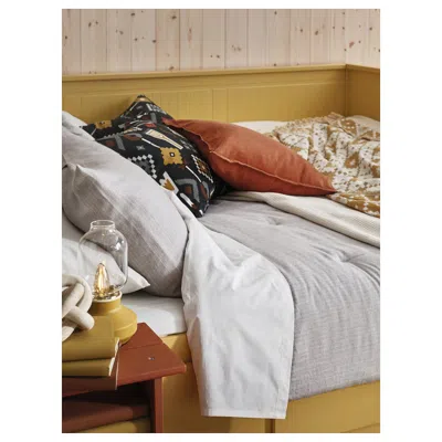 Ikea Strutbräken Comforter Set, Gray, Full/queen