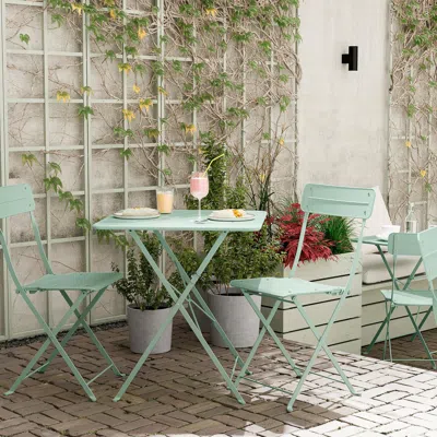 Ikea Sundsö Table, Light Green Outdoor, 25 5/8x25 5/8 "