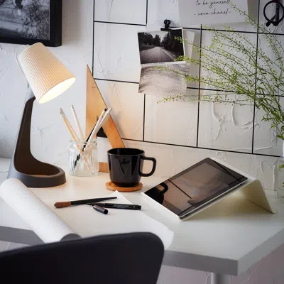 Ikea Svallet Work Lamp, Dark Gray/white, Max.: 8.6 W