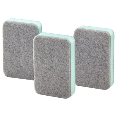 Ikea Svampig Sponge, Gray-green, Length: 4 3/8 "