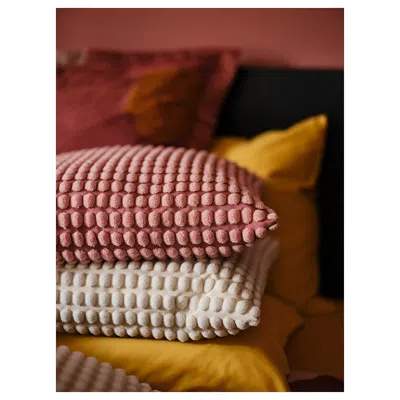 Ikea Svartpoppel Cushion Cover, Light Pink, 20x20 "