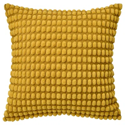 Ikea Svartpoppel Cushion Cover, Yellow, 20x20 "