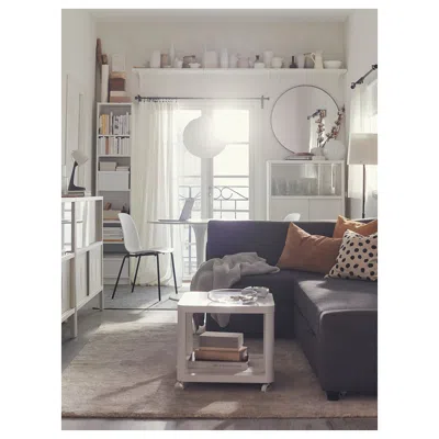 Ikea Åsveig Cushion Cover, Gray-brown, 16x23 "