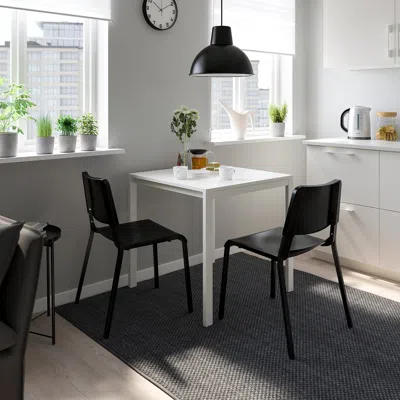 Ikea Teodores Chair, Black, Tested For: 243 Lb