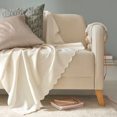 Ikea Thorgun Throw, Off-white, 47x63 "