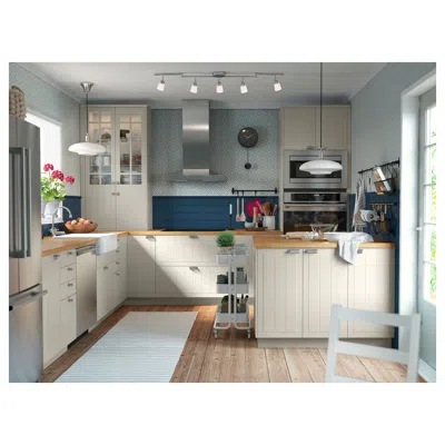 Ikea Tidig Ceiling Light With 5 Spotlights, Nickel Plated, Max.: 35 W In White