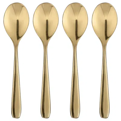 Ikea Tillagd Coffee Spoon, Brass Color, 4 ¾ "