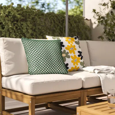 Ikea Toftö Cushion Cover, Dark Gray-green Outdoor/indoor, 20x20 "