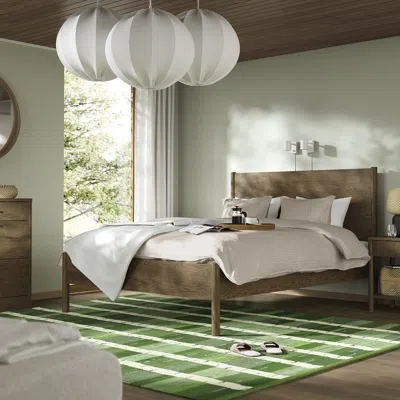 Ikea Tonstad Bed Frame, Brown Stained Oak Veneer, King