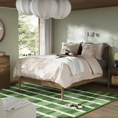 Ikea Tonstad Bed Frame, Brown Stained Oak Veneer, Queen