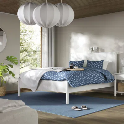 Ikea Tonstad Bed Frame, Off-white, King