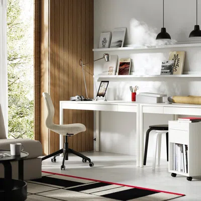 Ikea Tonstad Desk, Off-white, 55 1/8x29 1/2 "