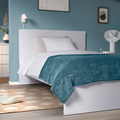 Ikea Trattviva Bedspread, Dark Gray-blue, Twin/twin X-long