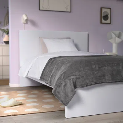 Ikea Trattviva Bedspread, Dark Gray, Twin/twin X-long