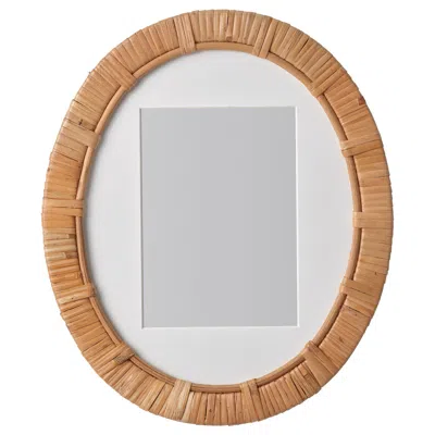 Ikea Trivialskog Frame, Rattan, 5x7 " In Brown