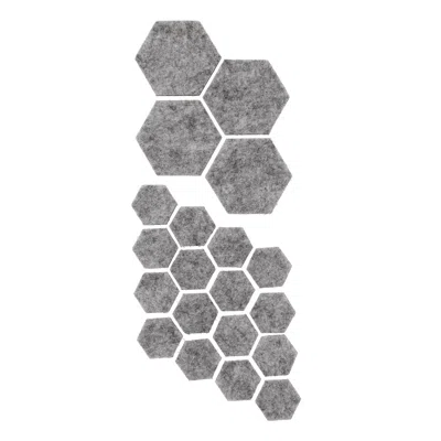 Ikea Trixig Stick-on Floor Protectors Set Of 20, Gray