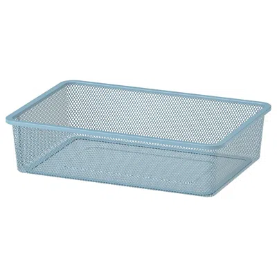 Ikea Trofast Mesh Storage Box, Gray-blue, 16 1/2x11 3/4x3 7/8 "