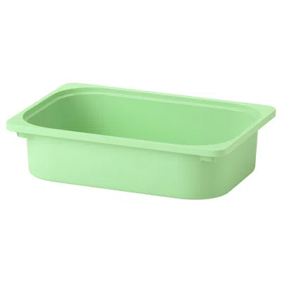 Ikea Trofast Storage Box, Light Green, 16 ½x11 ¾x4 "