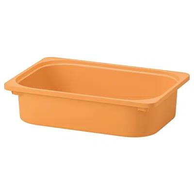 Ikea Trofast Storage Box, Light Orange, 16 ½x11 ¾x4 "