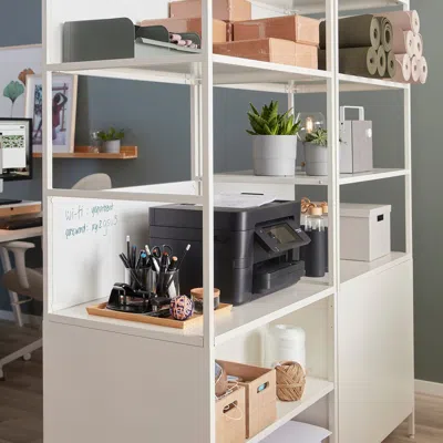 Ikea Trotten Cabinet With Sliding Doors, White, 31 1/2x21 5/8x70 7/8 "