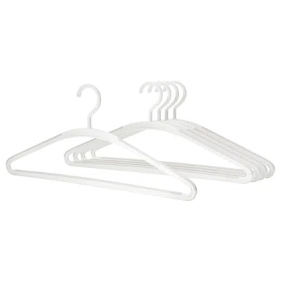 Ikea Trysse Hanger, White/gray, Package Quantity: 5 Pack
