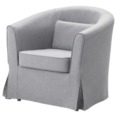 Ikea Tullsta Chair Cover, Nordvalla Medium Gray