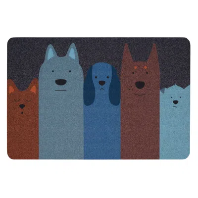 Ikea Turistväg Door Mat, Indoor, Dog Pattern, 2 ' 0 "x2 ' 11 "