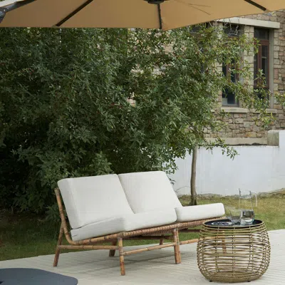 Ikea Tvarö Conversation Set, Outdoor, Brown/frösön/duvholmen Beige, 24 3/8x17 3/8 "24 3/8x17 3/8 "24 3/8x