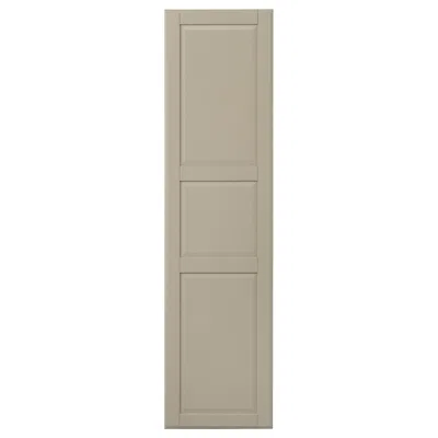 Ikea Tyssedal Door With Hinges, Gray-beige, 19 1/2x76 5/8 "