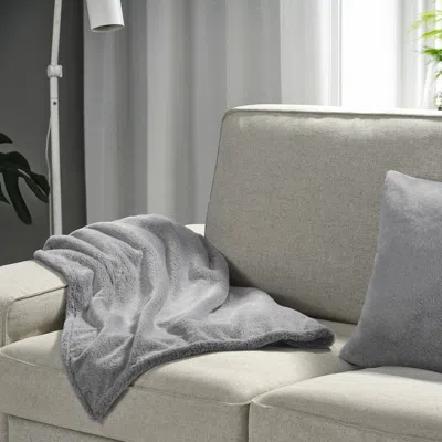 Ikea Ullgrimmia Throw, Gray, 51x67 "