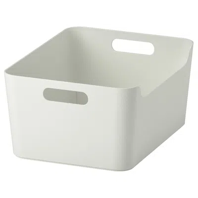 Ikea Uppdatera Box, White, 13 1/4x9 1/2 "