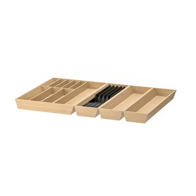 Ikea Uppdatera Ctl Tr/utsl Trs/tr With Kni Rck, Anthracite/light Bamboo, 32x19 1/2 "