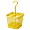 Ikea Uppdatera Flatware Caddy, Yellow, 4 ¾x4 ¾ "