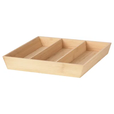 Ikea Uppdatera Flatware Tray, Bamboo, 15x12 "
