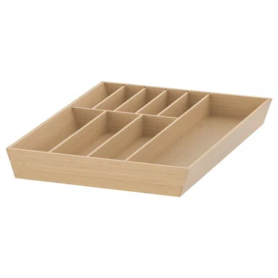Ikea Uppdatera Flatware Tray, Light Bamboo, 15x19 ½ "
