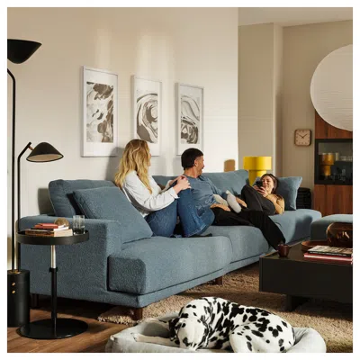 Ikea Uppåkra 4.5-seat Mod Sofa, Johanneshov Brown-beige, Width: 143 1/4 "