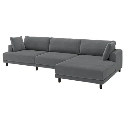 Ikea Uppåkra 4.5-seat Mod Sofa, Johanneshov Dark Gray, Width: 143 1/4 "