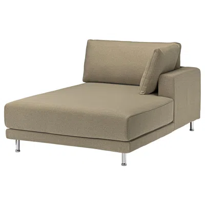 Ikea Uppåkra Chaise Longue Module, Johanneshov Brown-beige, Width: 50 "