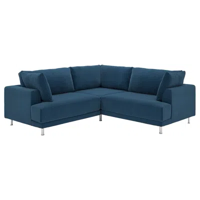 Ikea Uppåkra Modular Corner Sofa, 3-seat, Samsala Dark Blue, Depth: 42 1/8 "