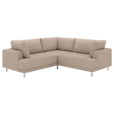 Ikea Uppåkra Modular Corner Sofa, 3-seat, Samsala Gray-beige, Depth: 42 1/8 "