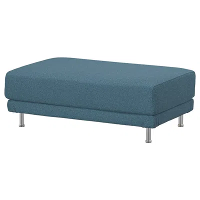Ikea Uppåkra Ottoman, Axvall Dark Gray-blue, Width: 50 "