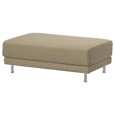 Ikea Uppåkra Ottoman, Johanneshov Brown-beige, Width: 50 " In Neutral