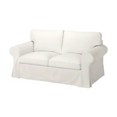Ikea Uppland Cover For Loveseat, Blekinge White