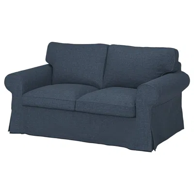 Ikea Uppland Cover For Loveseat, Kilanda Dark Blue